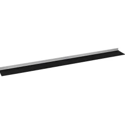 vidaXL Selvklæbende dørbørstetætninger 2 pcs Sølv 100 cm