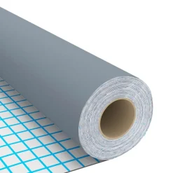 vidaXL selvklæbende folie til møbler 500x90 cm PVC grå