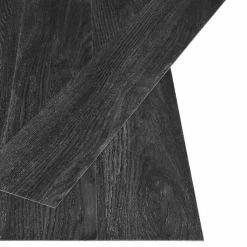 vidaXL Selvklæbende Gulvplank Natur 32 pcs Antracit 4,46 m² PVC