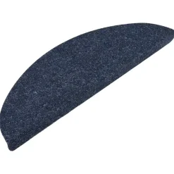 vidaXL selvklæbende trappemåtter 15 stk. 56x17x3 cm blå
