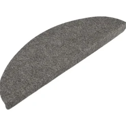 vidaXL selvklæbende trappemåtter 15 stk. 56x17x3 cm grå