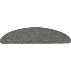 vidaXL selvklæbende trappemåtter 15 stk. 56x17x3 cm grå