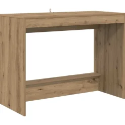 vidaXL Sengebord Artisan Egetræ 100 x 45 x 75 cm Konstrueret træ