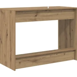 vidaXL Sengebord Artisan Egetræ 100 x 45 x 75 cm Konstrueret træ