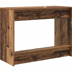 vidaXL Sengebord Gammelt træ 100 x 45 x 75 cm Konstrueret træ