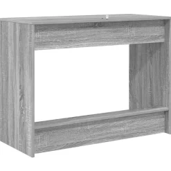 vidaXL Sengebord Grå Sonoma 100 x 45 x 75 cm Konstrueret træ