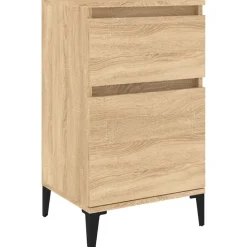 vidaXL sengebord 40x35x70 cm sonoma-eg