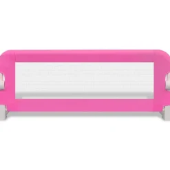 vidaXL sengegelænder til barneseng 102 x 42 cm pink