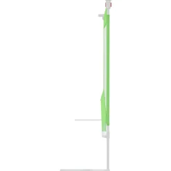vidaXL sengehest til børneseng 90x25 cm stof grøn