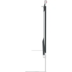 vidaXL sengehest 100x25 cm stof mørkegrå