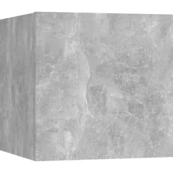 vidaXL sengeskab 30,5x30x30 cm konstrueret træ betongrå