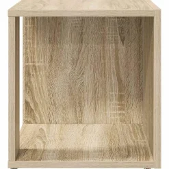 vidaXL sidebord 33x33x34,5 cm konstrueret træ sonoma-eg