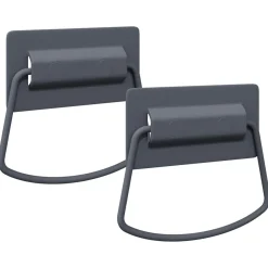 vidaXL Skab Håndtag 2 pcs Antracit 85 x 45 mm Metal