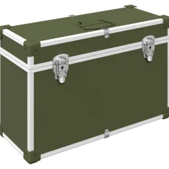 vidaXL Skab Håndtag 2 pcs Oliven grøn 85 x 45 mm Metal