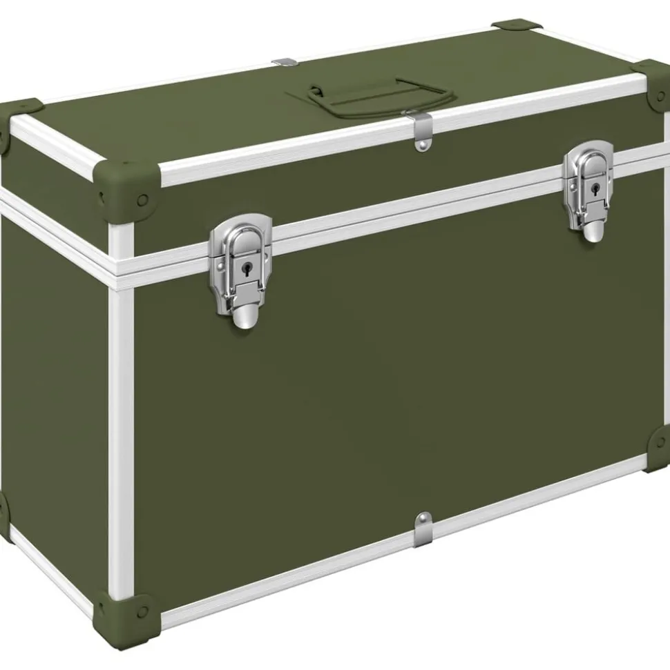 vidaXL Skab Håndtag 2 pcs Oliven grøn 85 x 45 mm Metal