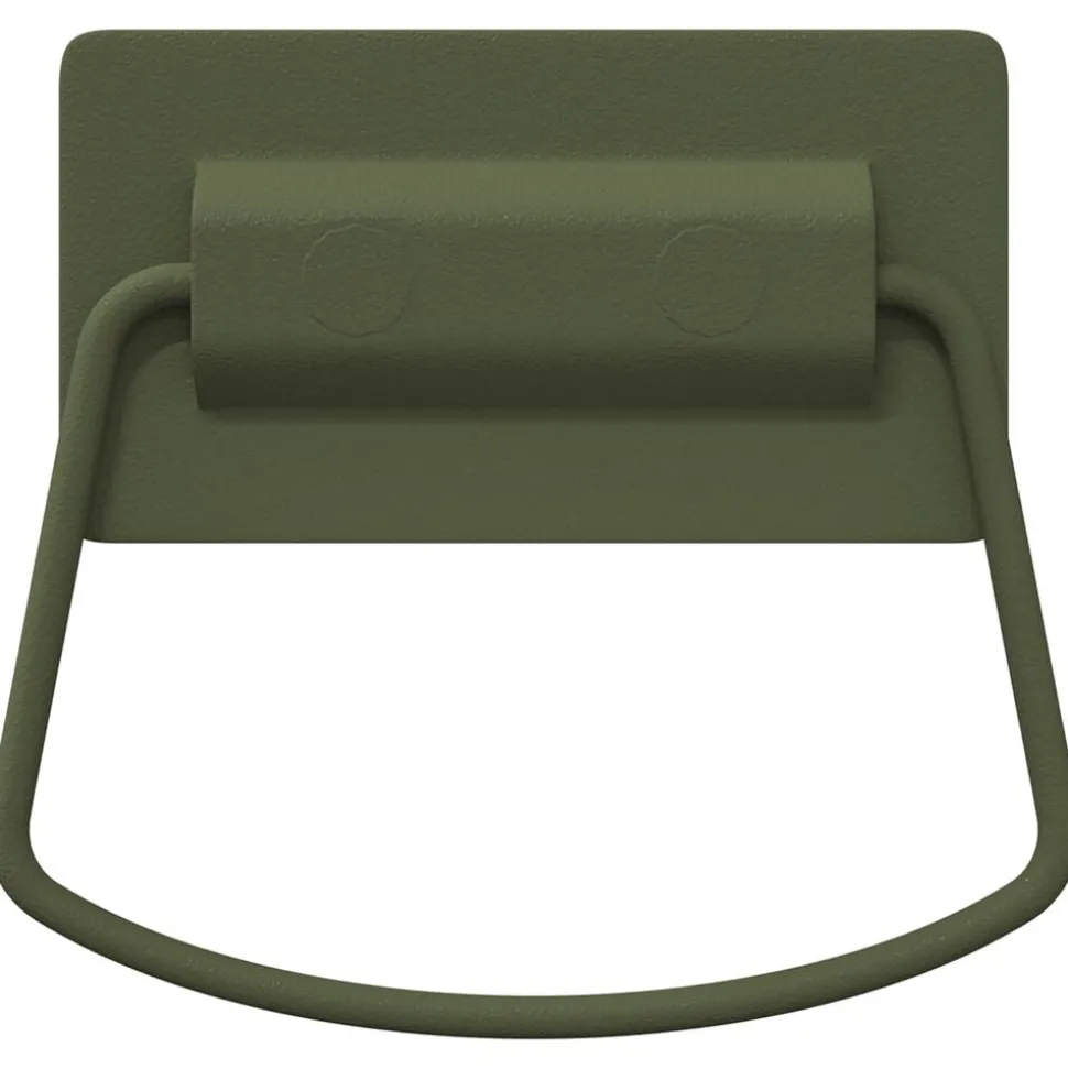 vidaXL Skab Håndtag 2 pcs Oliven grøn 85 x 45 mm Metal