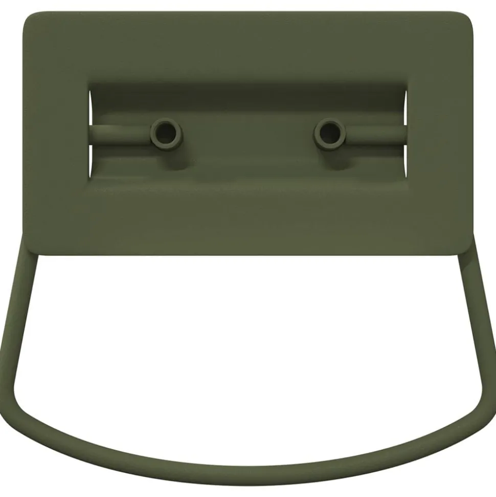 vidaXL Skab Håndtag 2 pcs Oliven grøn 85 x 45 mm Metal