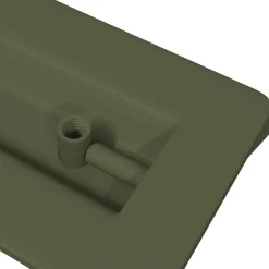 vidaXL Skab Håndtag 2 pcs Oliven grøn 85 x 45 mm Metal