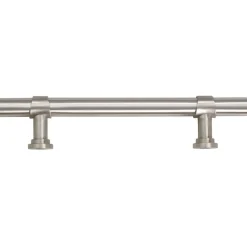 vidaXL skabshåndtag 10 stk. 96 mm rustfrit stål sølvfarvet