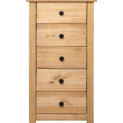 vidaXL skænk Panama-serien 46x40x89 cm massivt fyrretræ