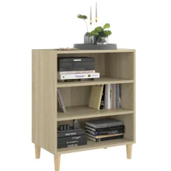 vidaXL skænk 57x35x70 cm konstrueret træ sonoma-eg