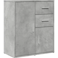 vidaXL skænk 60x31x70 cm konstrueret træ betongrå