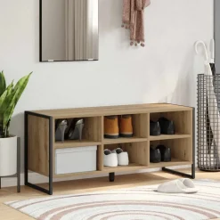 vidaXL Sko skab Artisan eg 100 x 35 x 44 cm Konstrueret træ