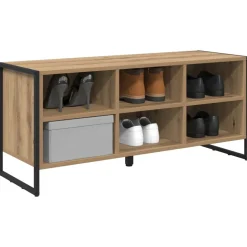 vidaXL Sko skab Artisan eg 100 x 35 x 44 cm Konstrueret træ