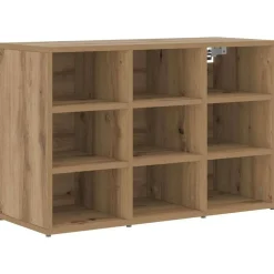 vidaXL Sko skab Artisan Egetræ 77,5 x 30 x 51 cm Konstrueret træ
