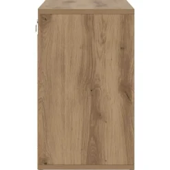 vidaXL Sko skab Artisan Egetræ 77,5 x 30 x 51 cm Konstrueret træ