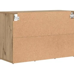 vidaXL Sko skab Artisan Egetræ 77,5 x 30 x 51 cm Konstrueret træ