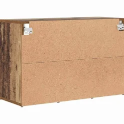 vidaXL Sko skab Gammelt træ 77,5 x 30 x 51 cm Konstrueret træ
