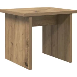 vidaXL Sko skab med hylde 2 pcs Artisan Egetræ Konstrueret træ
