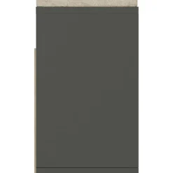 vidaXL skobænk med hynde 104x30x49 cm konstrueret træ grå