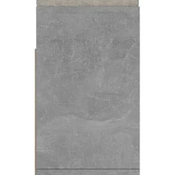 vidaXL skobænk med hynde 104x30x49 cm konstrueret træ betongrå