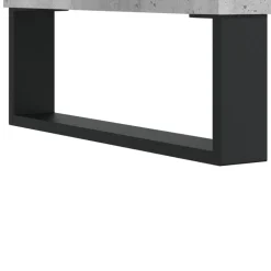 vidaXL skobænk 102x35x55 cm konstrueret træ betongrå