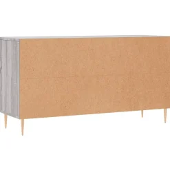 vidaXL skobænk 102x35x55 cm konstrueret træ grå sonoma-eg