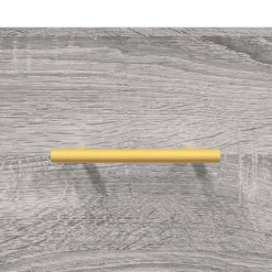 vidaXL skobænk 102x35x55 cm konstrueret træ grå sonoma-eg