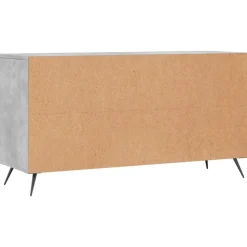 vidaXL skobænk 102x35x55 cm konstrueret træ betongrå
