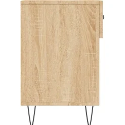 vidaXL skobænk 102x35x55 cm konstrueret træ sonoma-eg