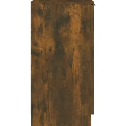 vidaXL skoreol 30x35x70 cm konstrueret træ røget egetræ