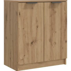 vidaXL skoreol 59x35x70 cm konstrueret træ kunsteg