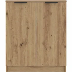 vidaXL skoreol 59x35x70 cm konstrueret træ kunsteg