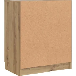vidaXL skoreol 59x35x70 cm konstrueret træ kunsteg