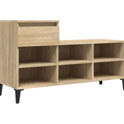 vidaXL skoreol 102x36x60 cm konstrueret træ sonoma-eg
