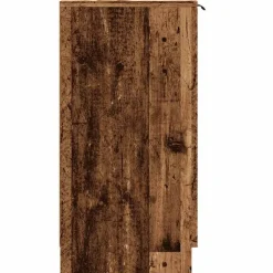vidaXL skoreol 29,5x35x70 cm konstrueret træ gammelt træ-look