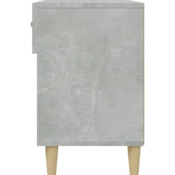 vidaXL skoreol 102x35x55 cm konstrueret træ betongrå