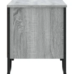 vidaXL skoreol 90x38x45,5 cm konstrueret træ grå sonoma-eg