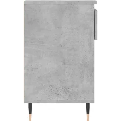 vidaXL skoreol 70x36x60 cm konstrueret træ betongrå