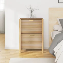 vidaXL skoreol 57,5x33x80 cm konstrueret træ